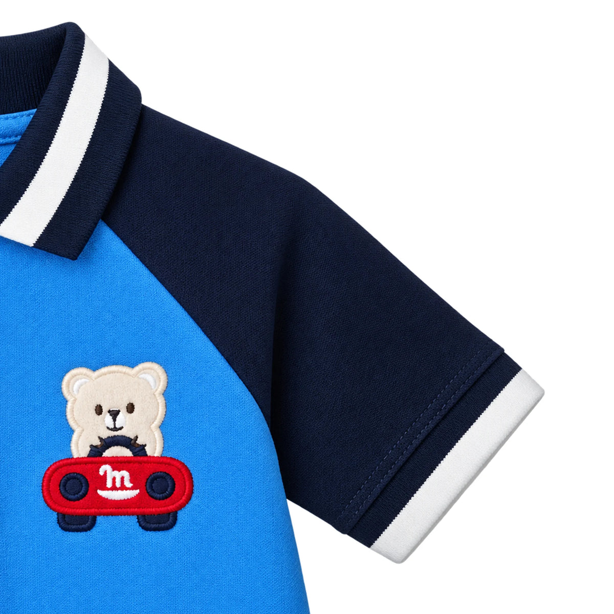 Milou Boys Raglan Sleeve Polo T-Shirt - Milou - Care. The Swiss Way