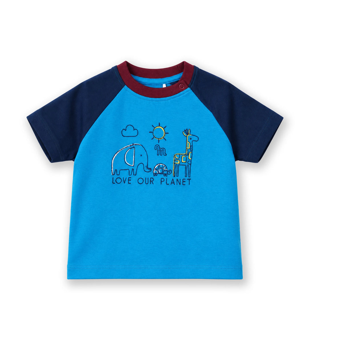 Milou Boys Raglan Sleeve T-Shirt - Milou - Care. The Swiss Way