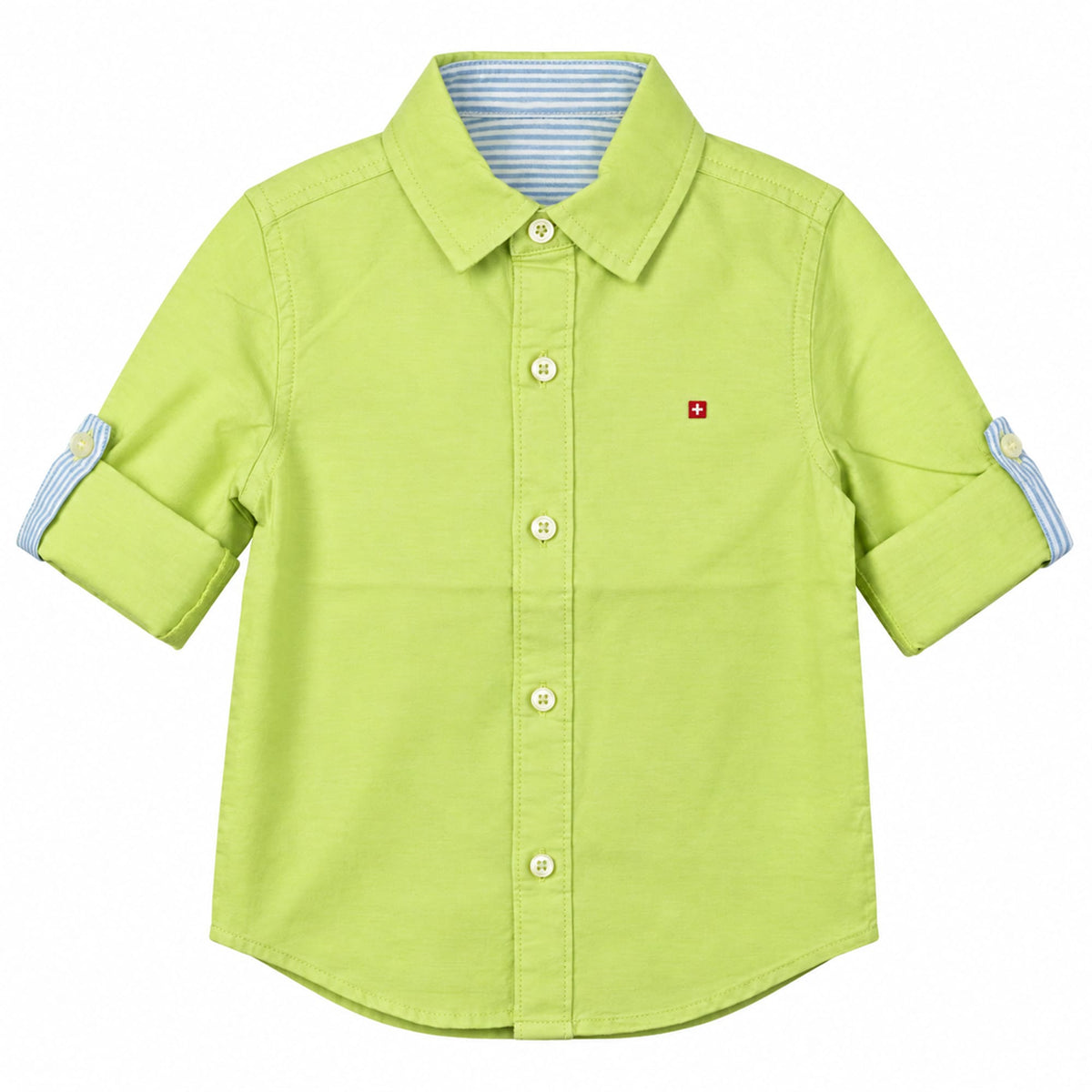 Milou Boys Regular Collar LS Shirt - Milou - Care. The Swiss Way Milou - Care. The Swiss Way