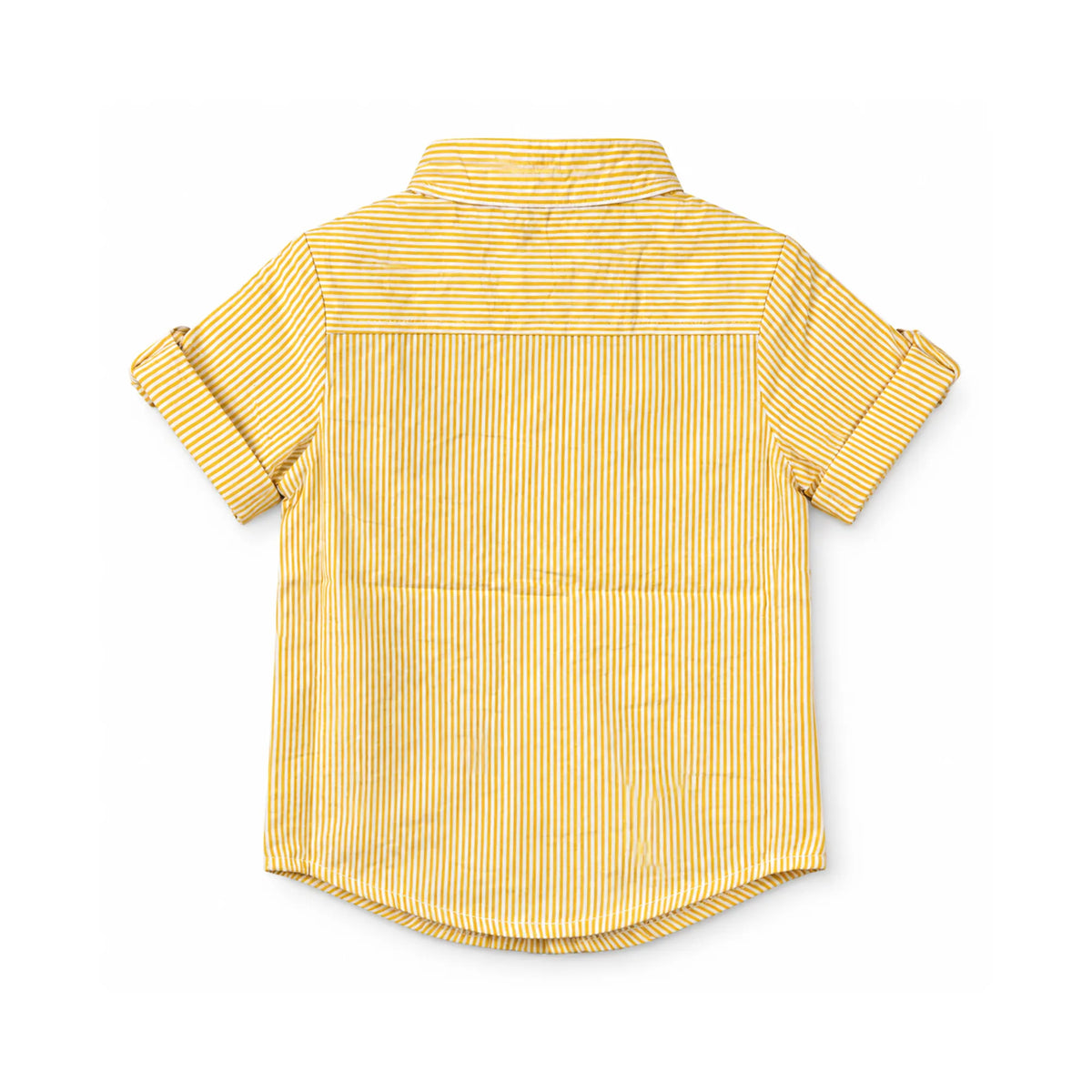 Milou Boys S/S Band Collar Shirt - Milou - Care. The Swiss Way Milou - Care. The Swiss Way