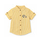Milou Boys S/S Band Collar Shirt - Milou - Care. The Swiss Way