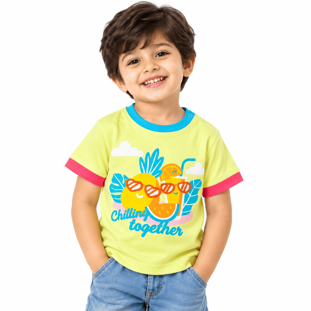 Milou Boys S/S Crew Neck T-Shirt - Milou - Care. The Swiss Way Milou - Care. The Swiss Way