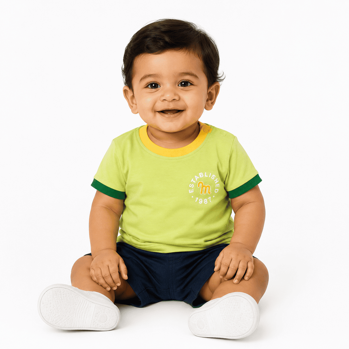 Milou Boys S/S Crew Neck T-Shirt - Milou - Care. The Swiss Way