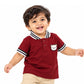 Milou Boys S/S Henley T-Shirt - Milou - Care. The Swiss Way