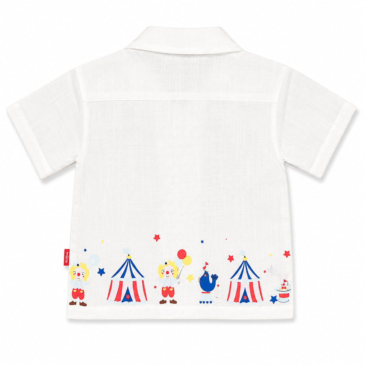 Milou Boys S/S Printed Shirt - Milou - Care. The Swiss Way