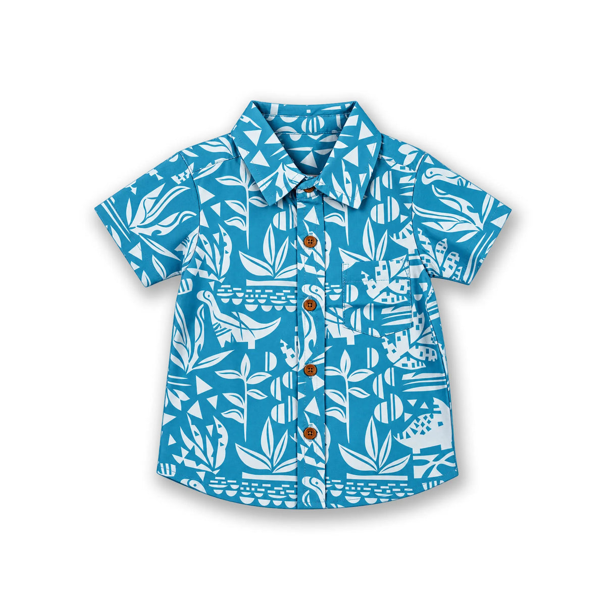 Milou Boys S/S Printed Shirt - Milou - Care. The Swiss Way Milou - Care. The Swiss Way