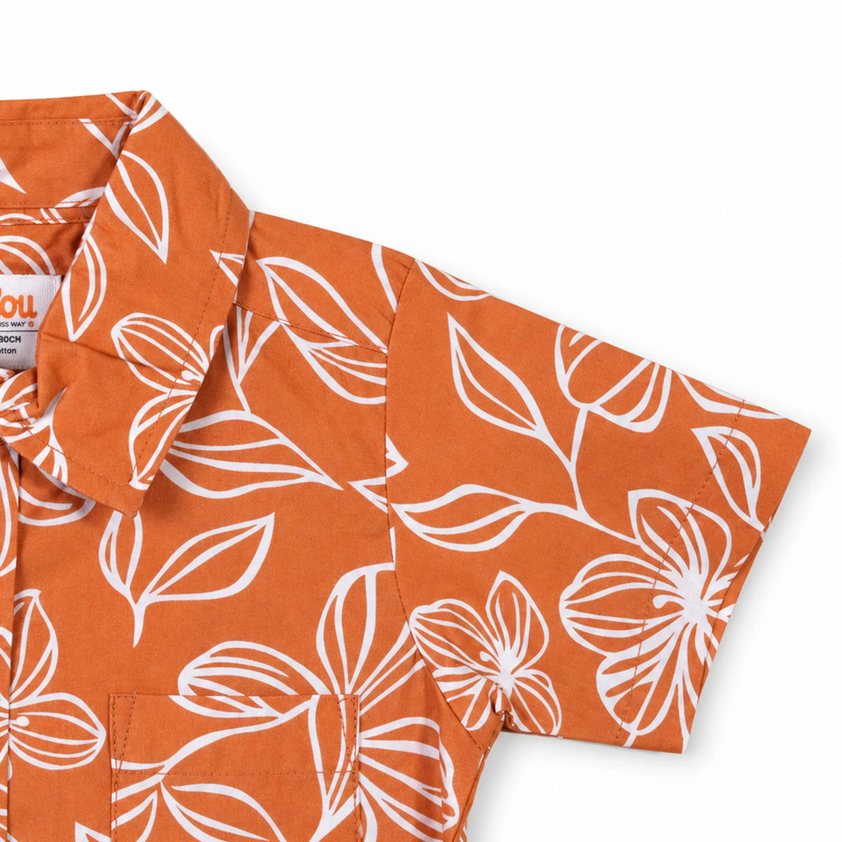 Milou Boys S/S Printed Shirt - Milou - Care. The Swiss Way