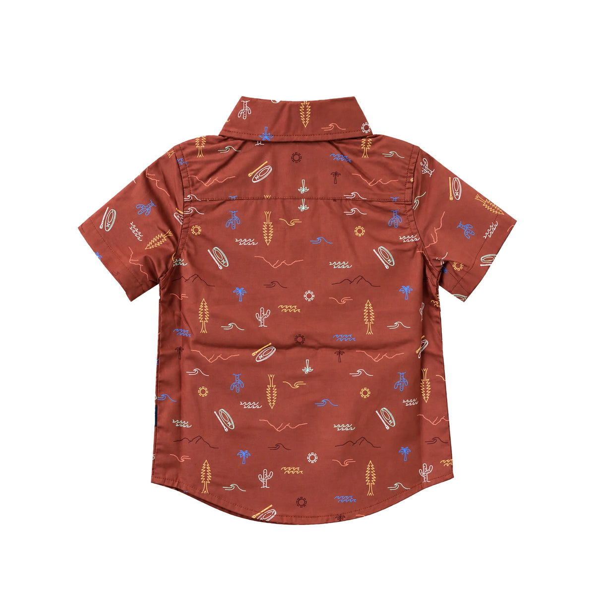Milou Boys S/S Printed Shirt - Milou - Care. The Swiss Way