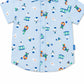 Milou Boys S/S Printed Shirt with Bow - Milou - Care. The Swiss Way