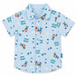Milou Boys S/S Printed Shirt with Bow - Milou - Care. The Swiss Way