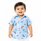 Milou Boys S/S Printed Shirt with Bow - Milou - Care. The Swiss Way