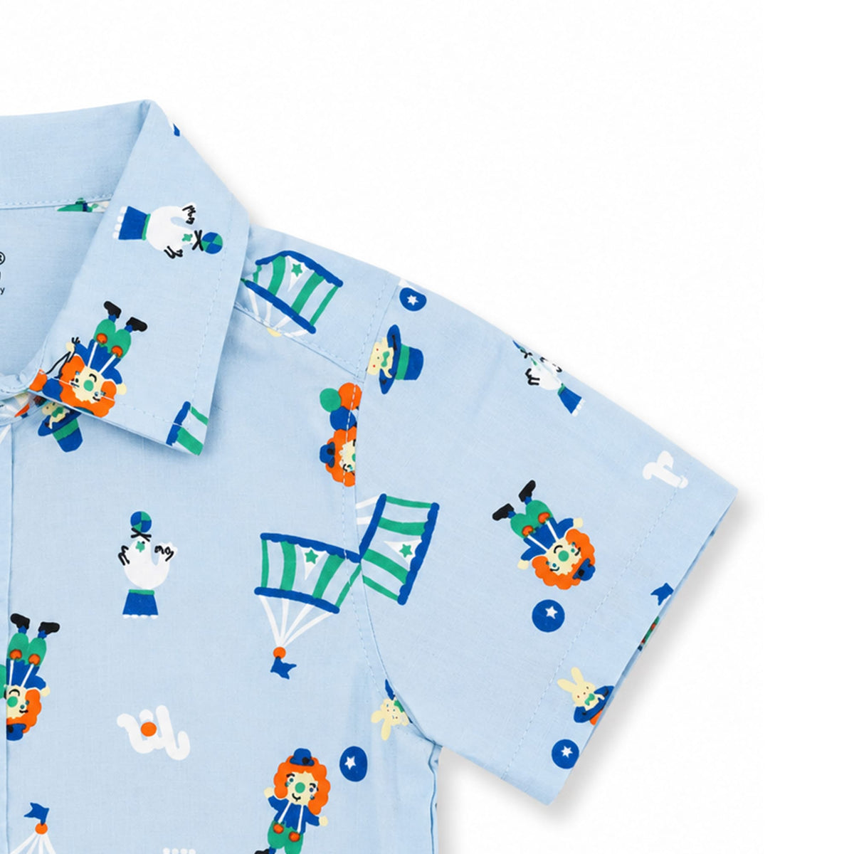 Milou Boys S/S Printed Shirt with Bow - Milou - Care. The Swiss Way