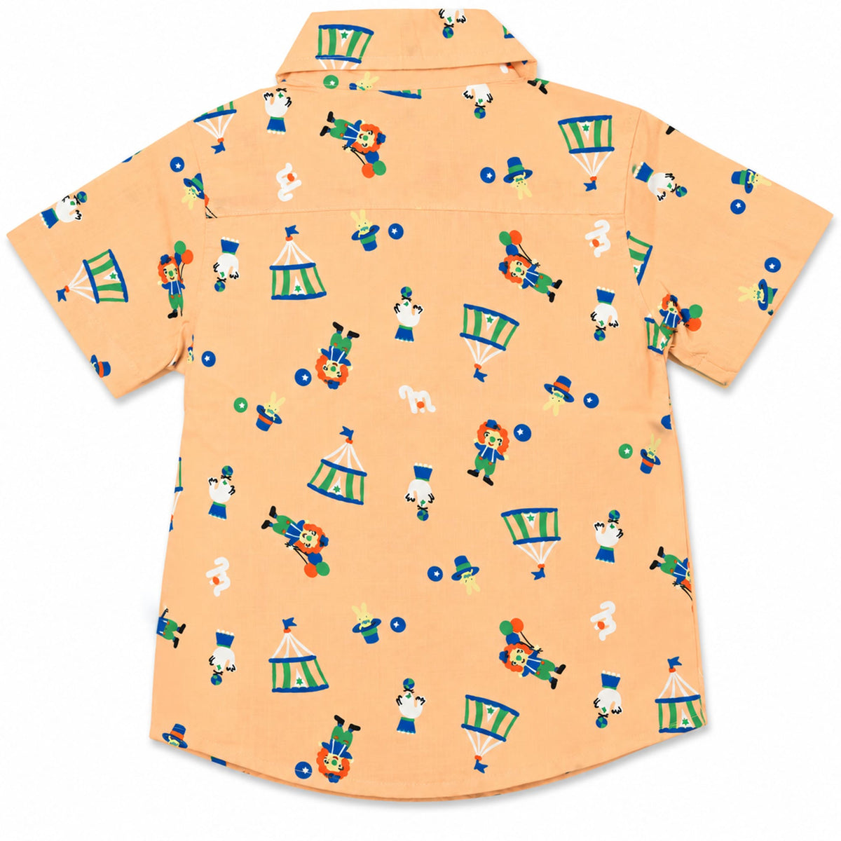 Milou Boys S/S Printed Shirt with Bow - Milou - Care. The Swiss Way