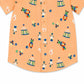Milou Boys S/S Printed Shirt with Bow - Milou - Care. The Swiss Way