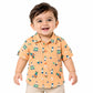 Milou Boys S/S Printed Shirt with Bow - Milou - Care. The Swiss Way