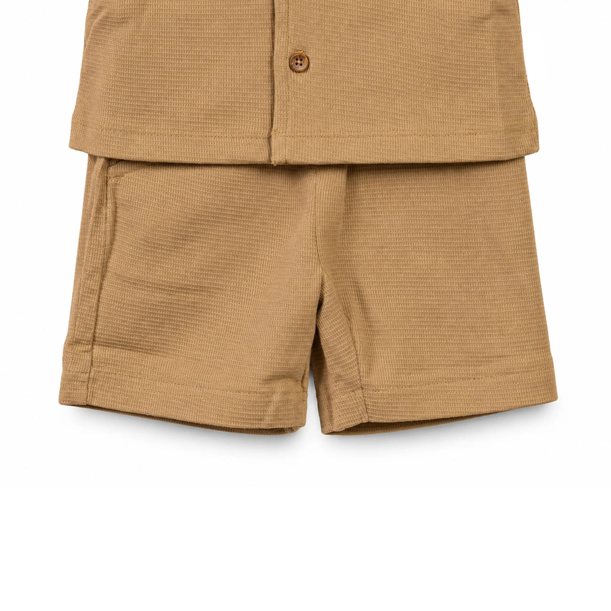 Milou Boys S/S Shirt and Shorts Co-Ord Set - Milou - Care. The Swiss Way Milou - Care. The Swiss Way