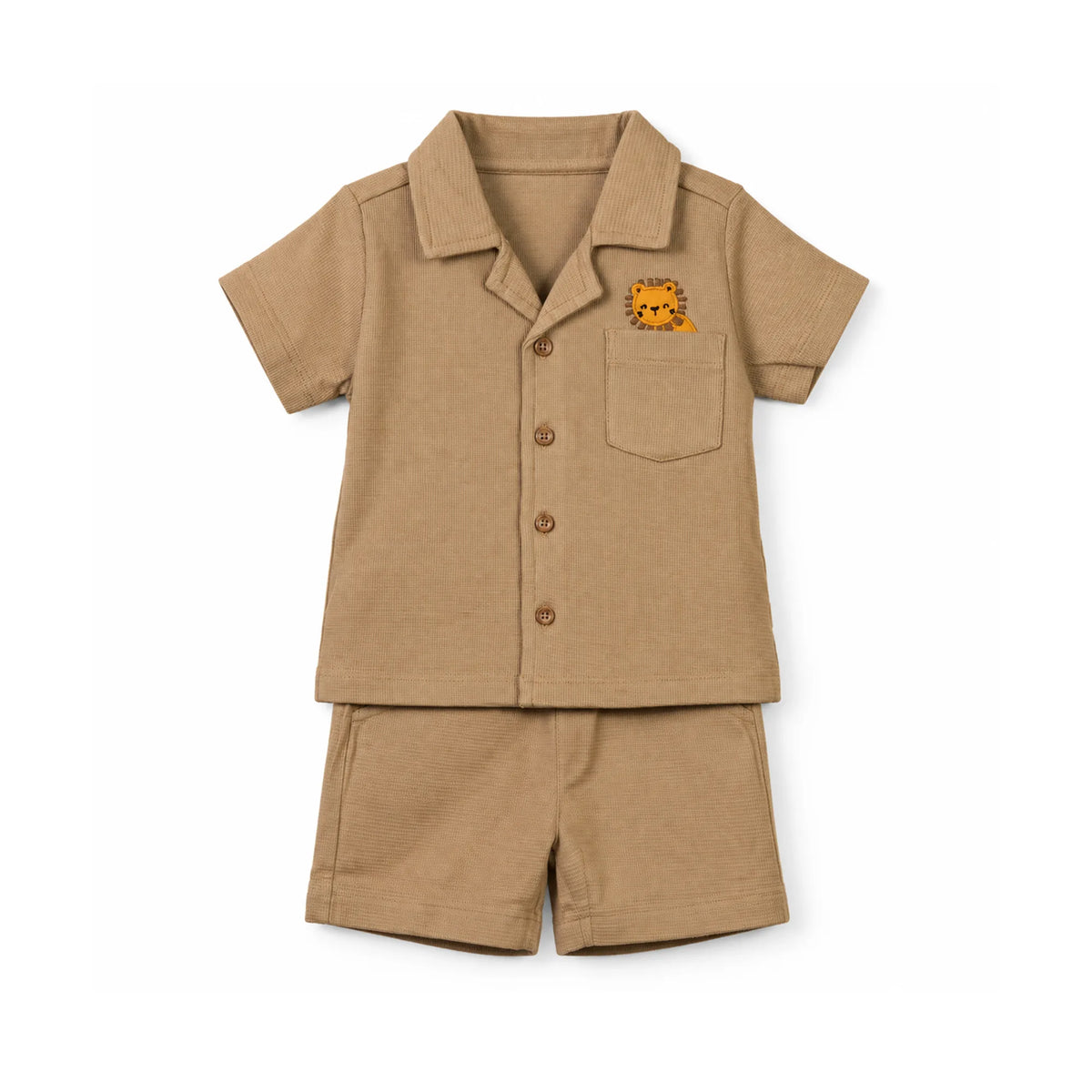 Milou Boys S/S Shirt and Shorts Co-Ord Set - Milou - Care. The Swiss Way