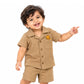 Milou Boys S/S Shirt and Shorts Co-Ord Set - Milou - Care. The Swiss Way