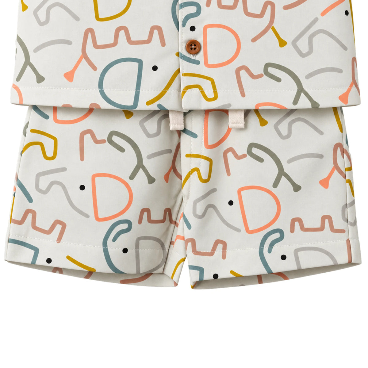 Milou Boys S/S Shirt and Shorts Set - Milou - Care. The Swiss Way Milou - Care. The Swiss Way