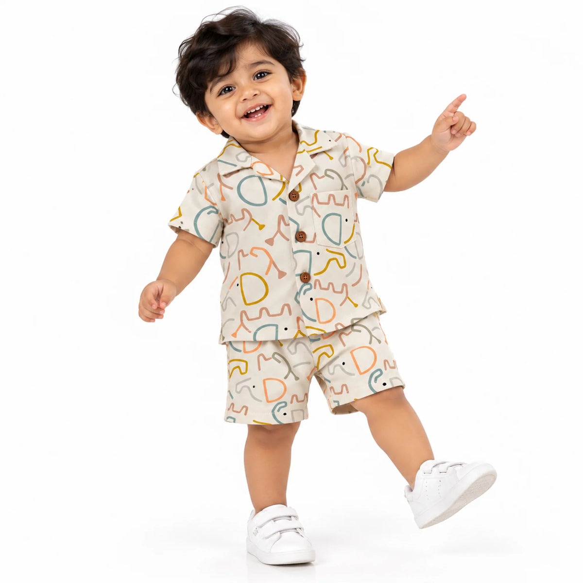 Milou Boys S/S Shirt and Shorts Set - Milou - Care. The Swiss Way
