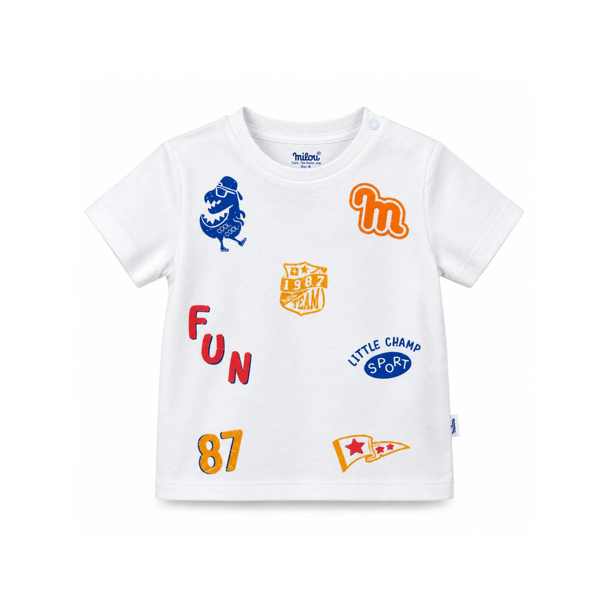 Milou Boys S/S T-Shirt - Milou - Care. The Swiss Way Milou - Care. The Swiss Way