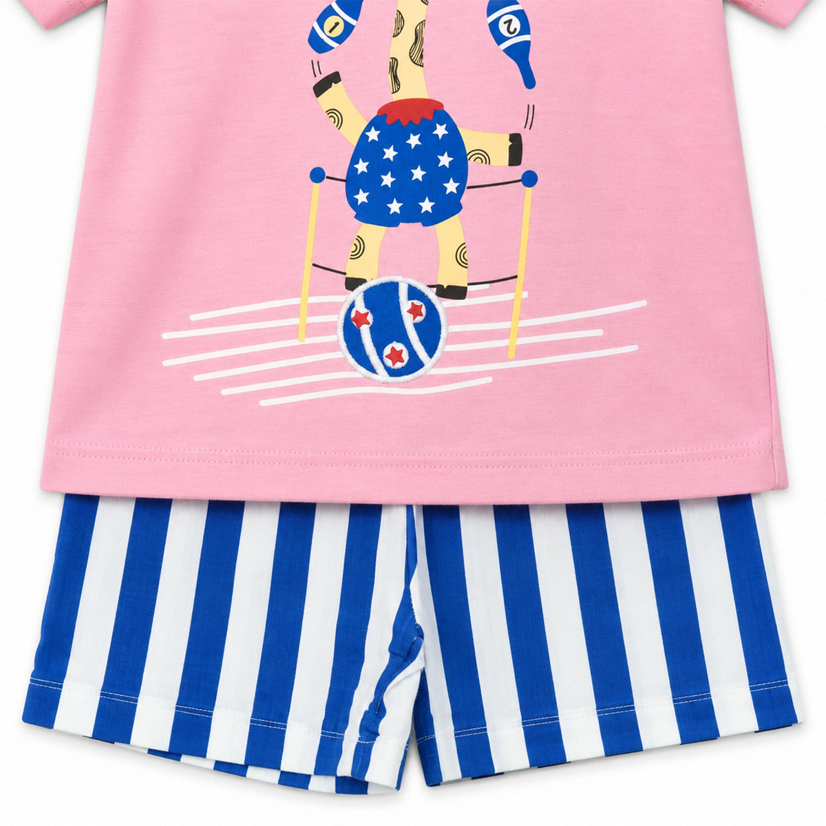 Milou Boys S/S Tee and Stripe Shorts Set - Milou - Care. The Swiss Way Milou - Care. The Swiss Way