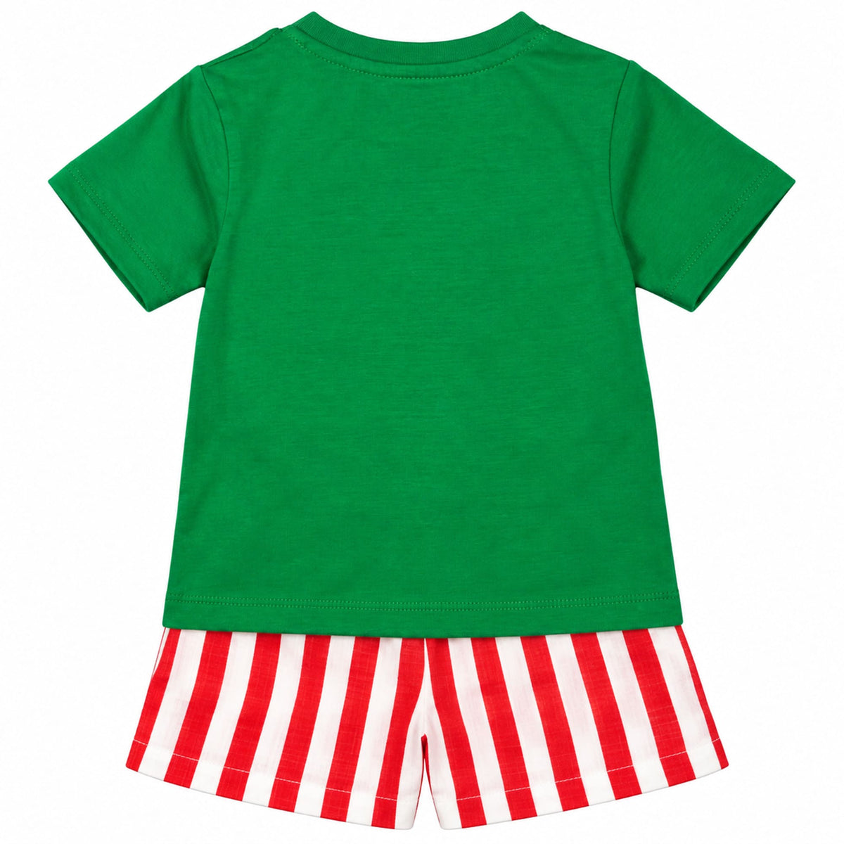 Milou Boys S/S Tee and Stripe Shorts Set - Milou - Care. The Swiss Way