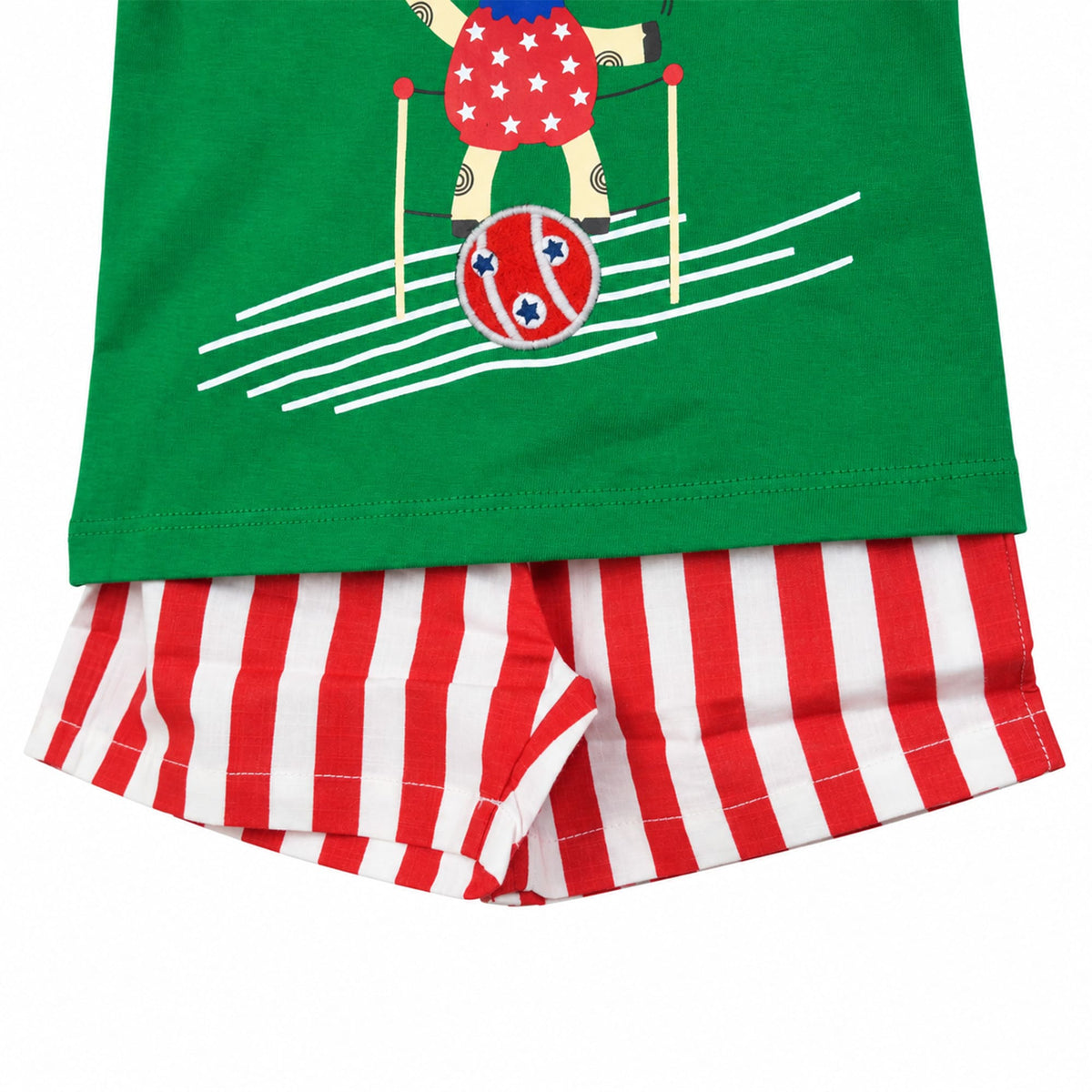 Milou Boys S/S Tee and Stripe Shorts Set - Milou - Care. The Swiss Way Milou - Care. The Swiss Way