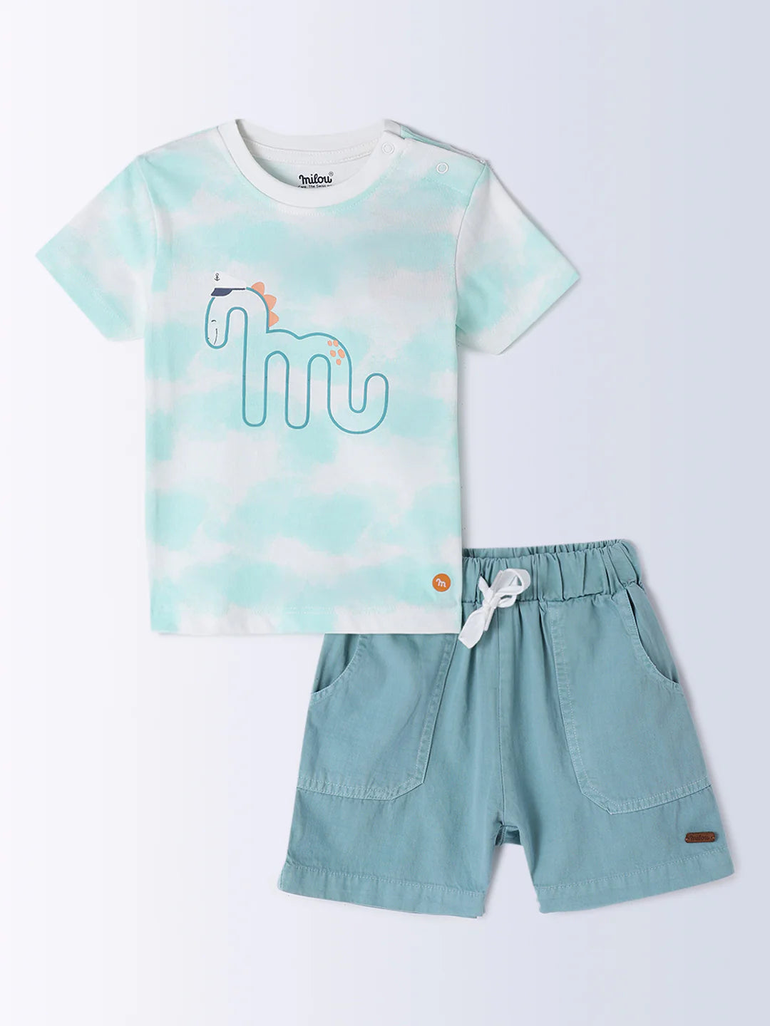 Milou Boys T-Shirt and Shorts Co-Ords Set - Milou - Care. The Swiss Way