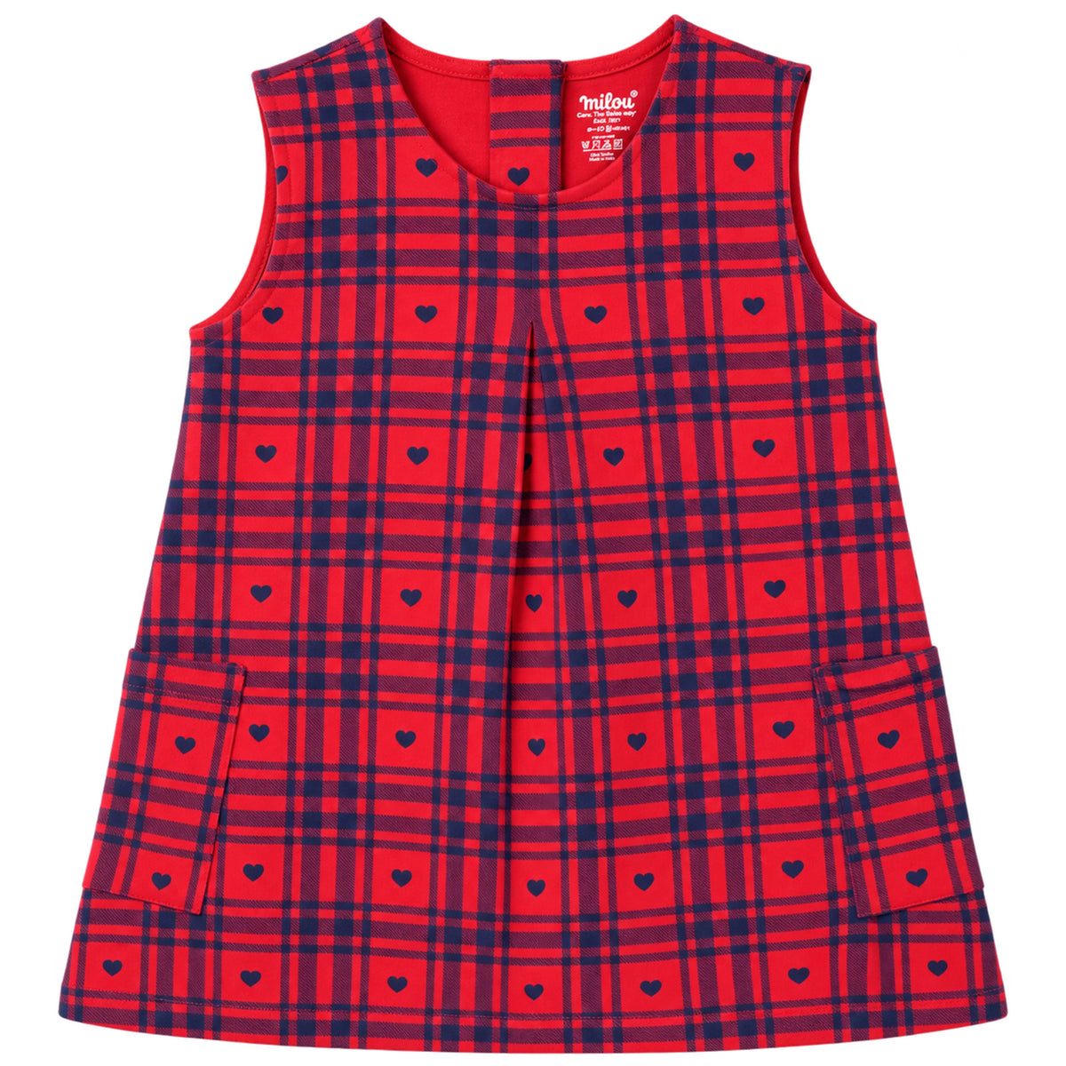 Milou Girls A Line Dress - Milou - Care. The Swiss Way