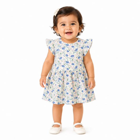 Milou Girls A Line Knit Dress - Milou - Care. The Swiss Way