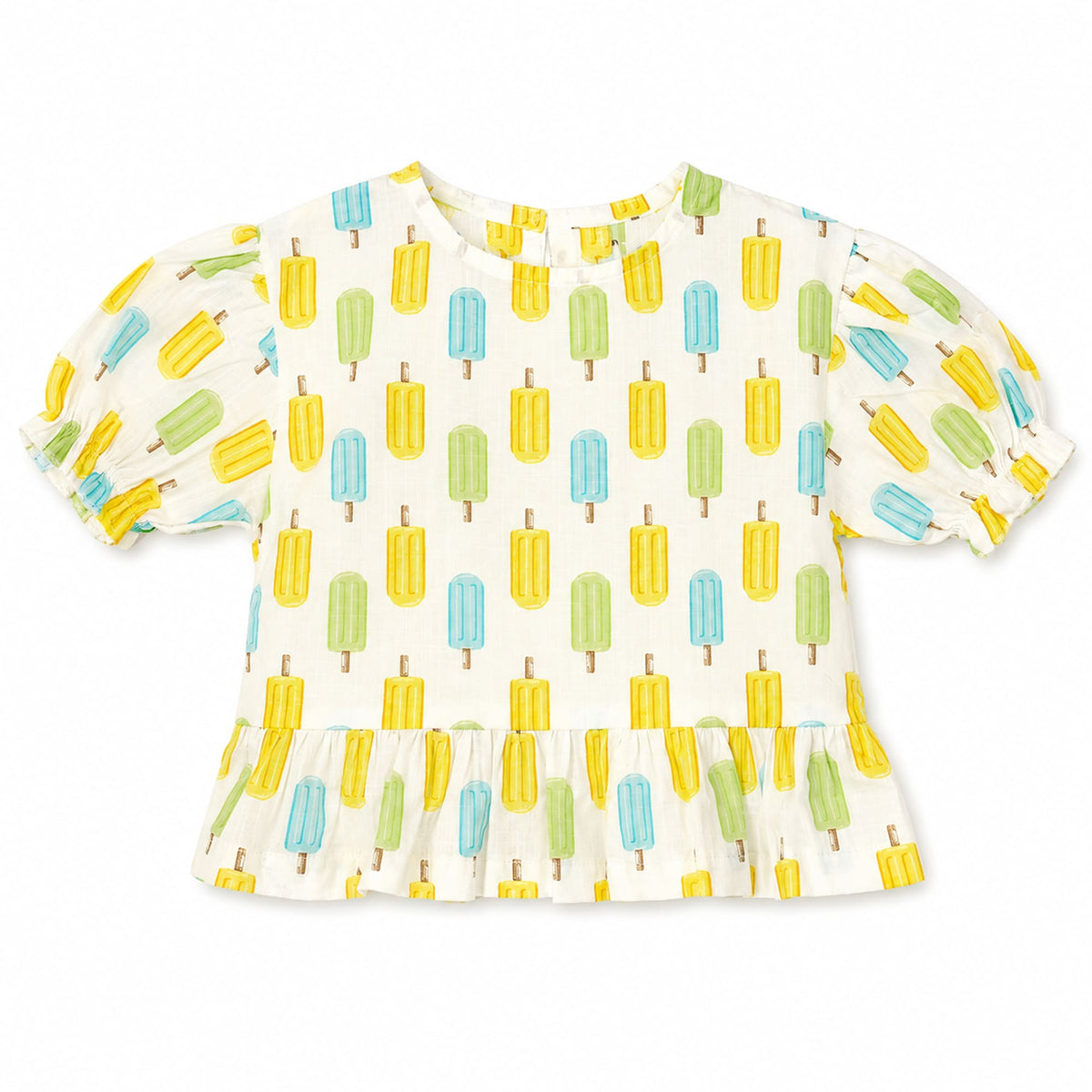 Milou Girls Balloon-Sleeve Top - Milou - Care. The Swiss Way