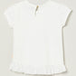 Milou Girls Cap Sleeve Top with Graphic Print - Milou - Care. The Swiss Way