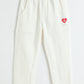 Milou Girls Cotton Bio-Washed Knit Pants White - Milou - Care. The Swiss WayJeans & Trousers