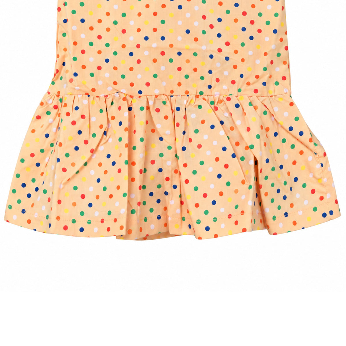 Milou Girls Flutter-Sleeve Polka Dot Dress - Milou - Care. The Swiss Way
