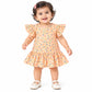 Milou Girls Flutter-Sleeve Polka Dot Dress - Milou - Care. The Swiss Way