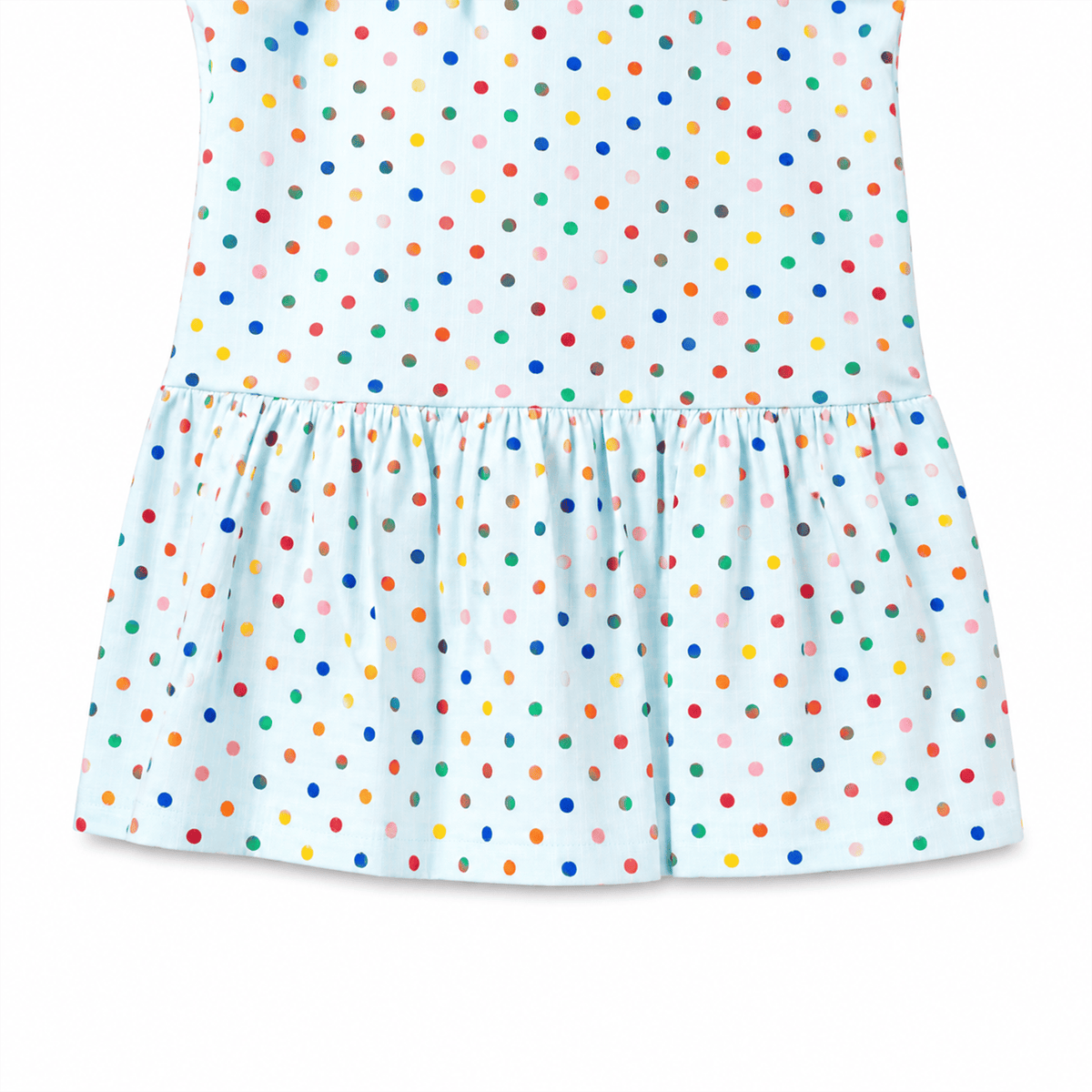 Milou Girls Flutter-Sleeve Polka Dot Dress - Milou - Care. The Swiss Way