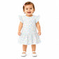 Milou Girls Flutter-Sleeve Polka Dot Dress - Milou - Care. The Swiss Way