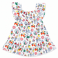Milou Girls Flutter sleeves Dress - Milou - Care. The Swiss Way