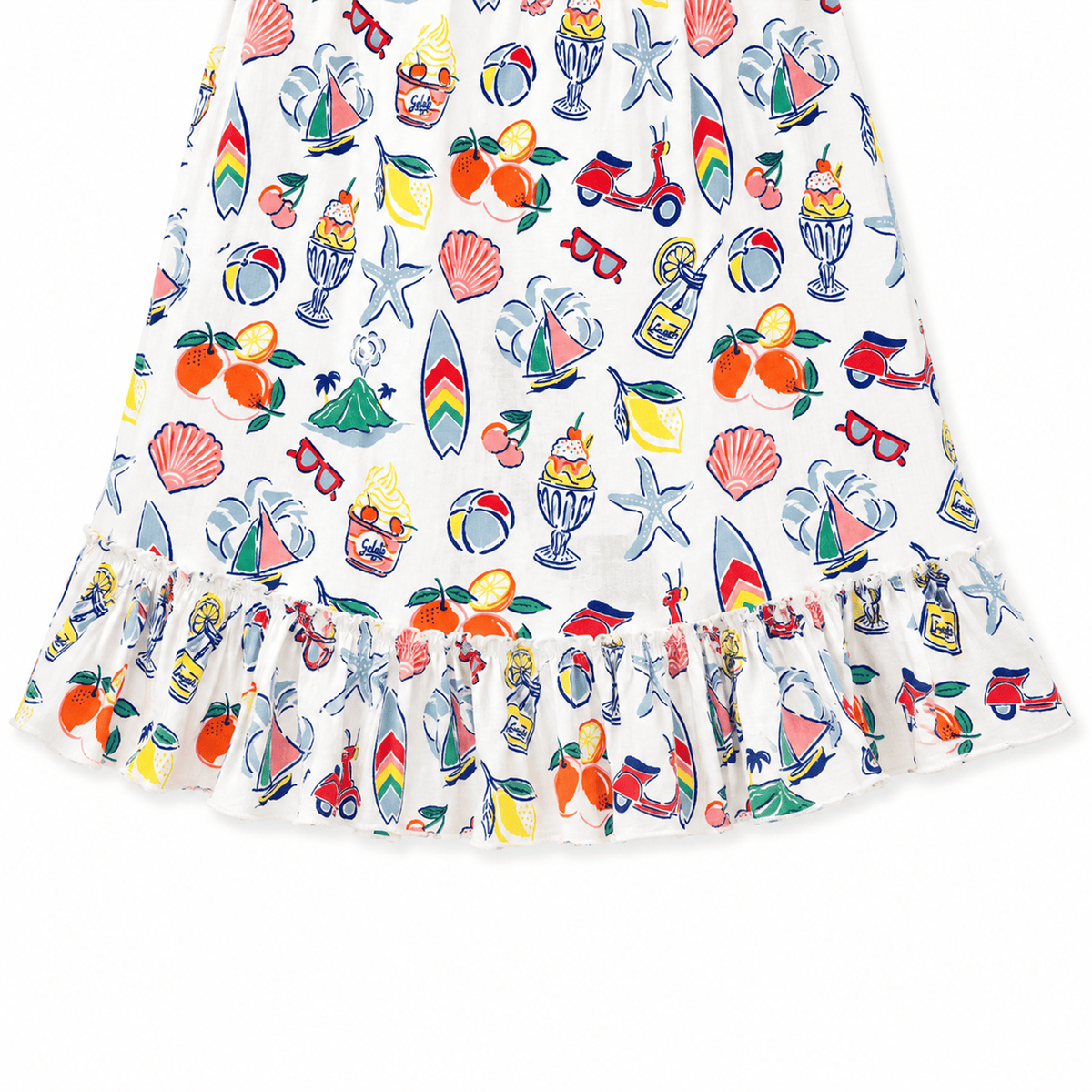 Milou Girls Flutter sleeves Dress - Milou - Care. The Swiss Way Milou - Care. The Swiss Way