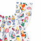 Milou Girls Flutter sleeves Dress - Milou - Care. The Swiss Way
