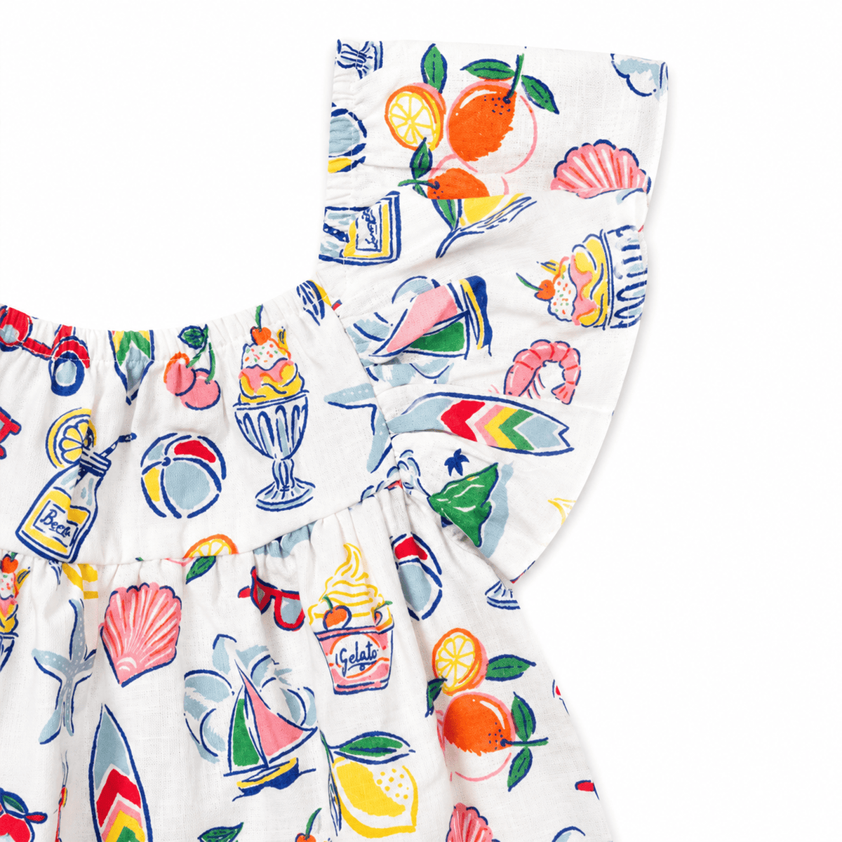 Milou Girls Flutter sleeves Dress - Milou - Care. The Swiss Way