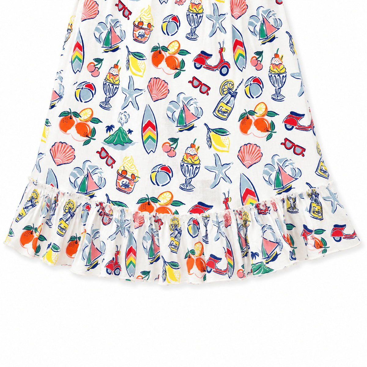 Milou Girls Flutter sleeves Dress - Milou - Care. The Swiss Way Milou - Care. The Swiss Way