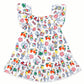 Milou Girls Flutter sleeves Dress - Milou - Care. The Swiss Way