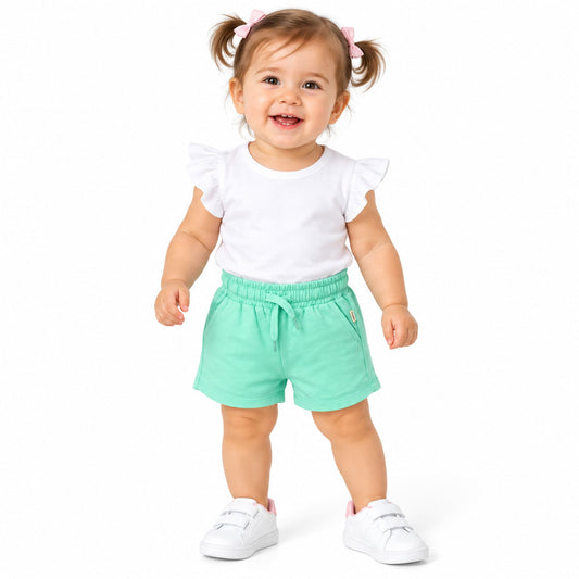 Milou Girls Knit Shorts - Milou - Care. The Swiss Way
