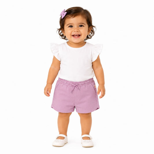 Milou Girls Knit Shorts - Milou - Care. The Swiss Way