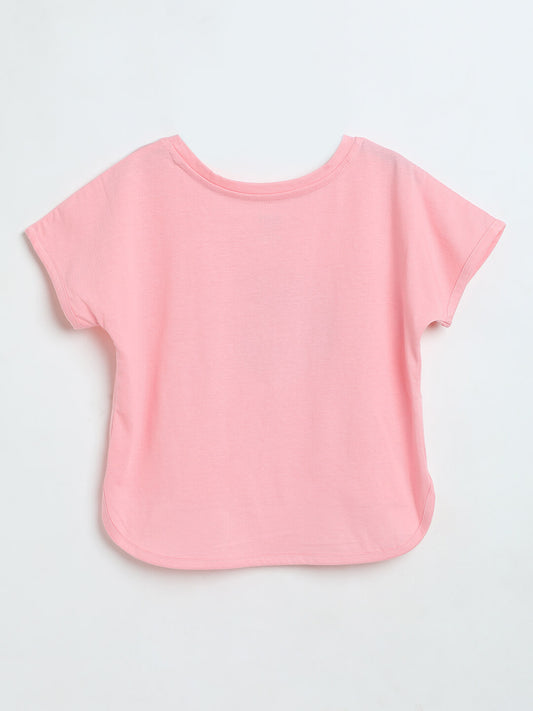 Milou Girls Metallic Unicorn Boxy T-Shirt - Milou - Care. The Swiss Way