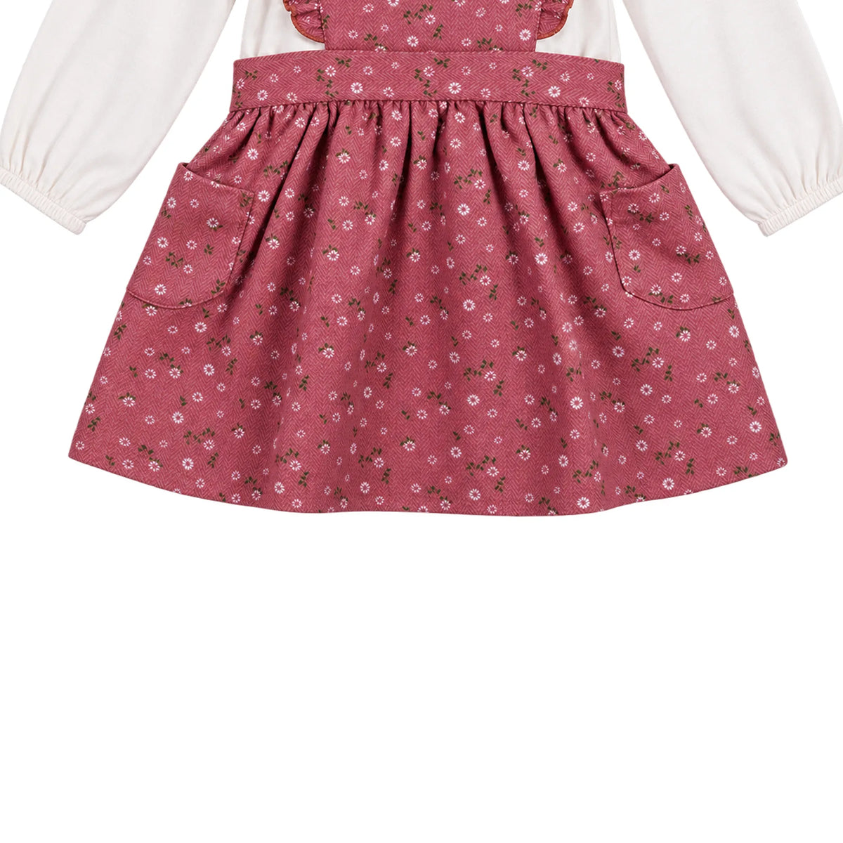 Milou Girls Pinafore and T-Shirt Set - Milou - Care. The Swiss Way Milou - Care. The Swiss Way