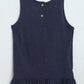 Milou Toddler Girls Midnight Navy Blue Cotton Skirt - Milou - Care. The Swiss Way
