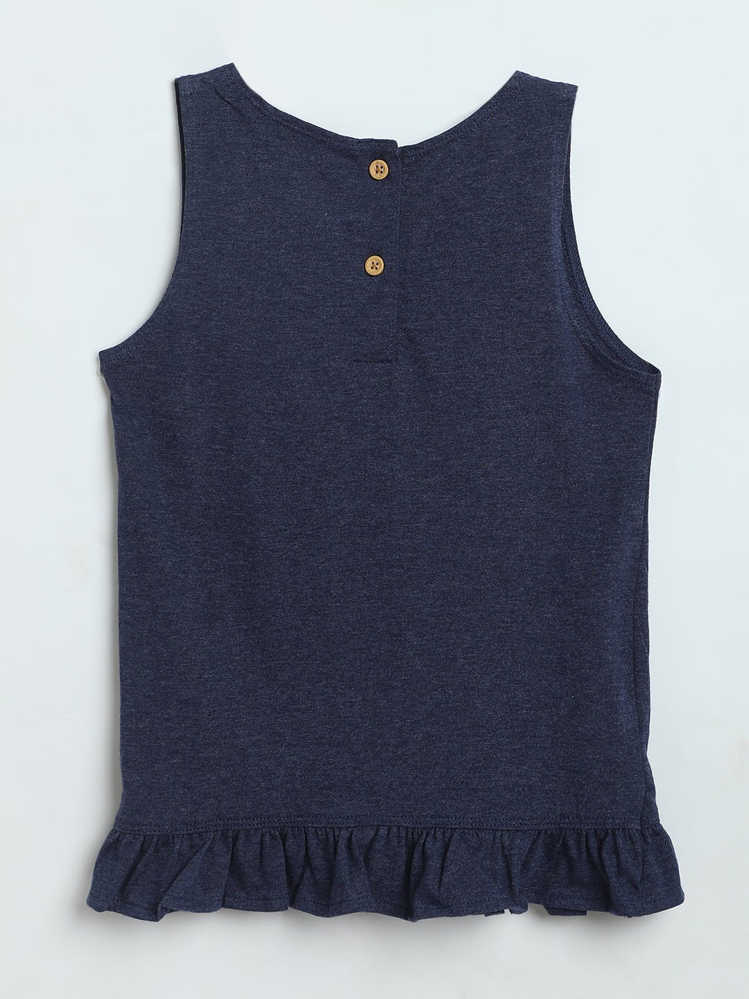 Milou Toddler Girls Midnight Navy Blue Cotton Skirt - Milou - Care. The Swiss Way